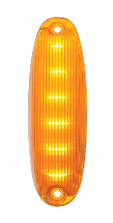 6 Amber LED Cab Light For 2008-2017 Freightliner Cascadia (Amber Lens)  -  37554