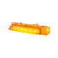 6 AMBER LED EXTERIOR VISOR LIGHT FOR 1996-2024 VOLVO VNL - AMBER LENS- 37593