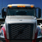 6 AMBER LED EXTERIOR VISOR LIGHT FOR 1996-2024 VOLVO VNL - AMBER LENS- 37593