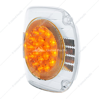 22 LED Freightliner Turn Signal Light Clear/Amber LED  -  38929