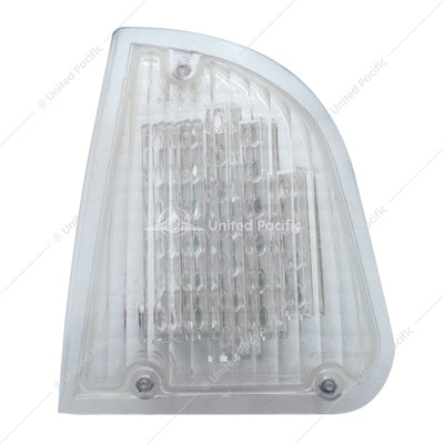 29 LED Turn Signal Light For 1985-2007 Kenworth T600 Passenger - Amber LED/Clear Lens -  39339