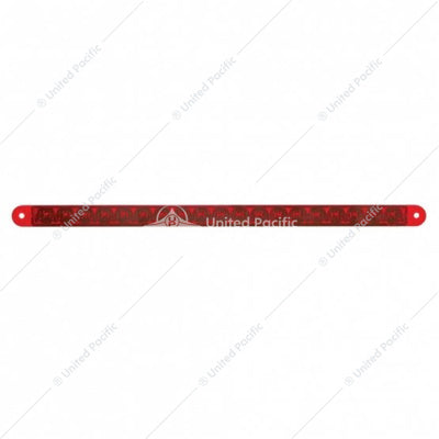 19 LED 12 Inch Reflector Stop/Turn/Tail  Light Bar Red  -  39774