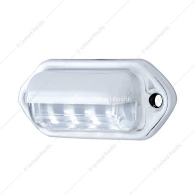 4 White LED License Light - 39930