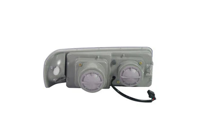 Freightliner FLD 120 Black Projector Headlight Driver Side  -  40542