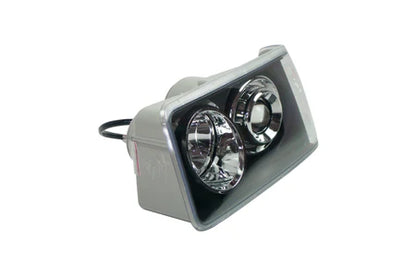 Freightliner FLD 120 Black Projector Headlight Passenger Side  -  40543