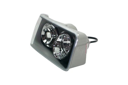 Freightliner FLD 120 Black Projector Headlight Passenger Side  -  40543