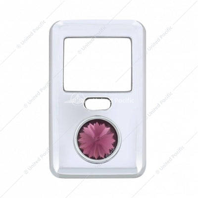 Volvo Switch Cover with Purple Diamond  -  41648