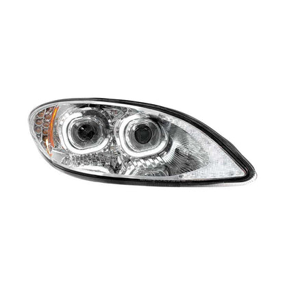 Chrome LED Headlight for 2006-2017 International ProStar Passenger Side - 35868