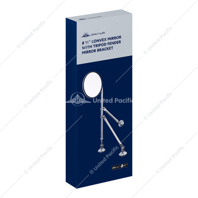 Stainless Tripod Fender Mirror 8 1/2  -  60036