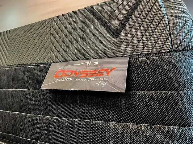 The Odyssey 12" Pocketed Coil Truck Mattress 42''X80''  -  Mattress4280