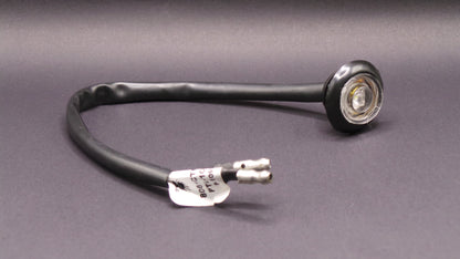 3/4" Clearance & Side Marker  1 LED Light Clear  12/24V with grommet And Direct Pigtail  -  8061C