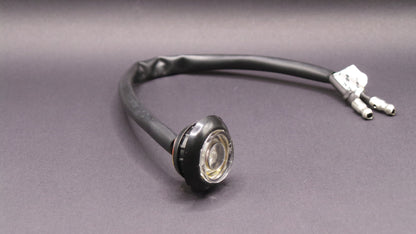 3/4" Clearance & Side Marker  1 LED Light Clear  12/24V with grommet And Direct Pigtail  -  8061C