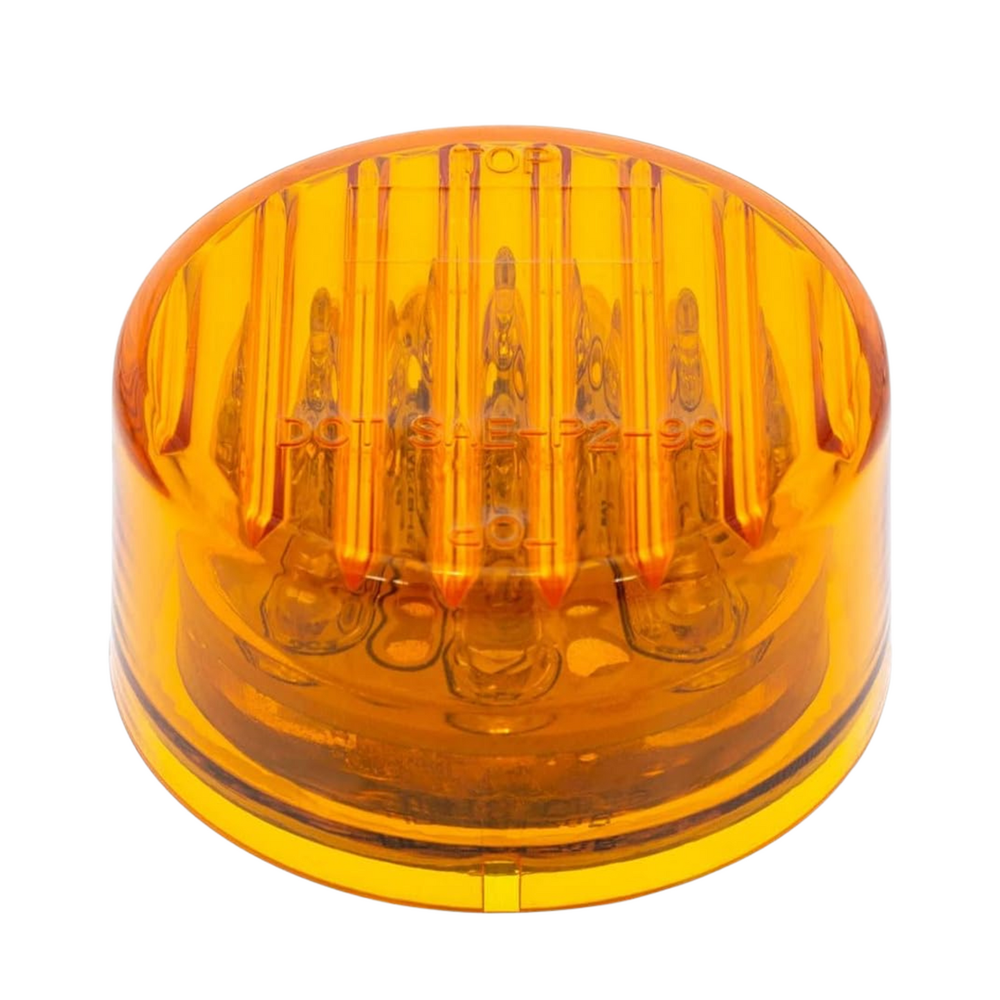 9 LED 2" Clearance Marker Light Amber LED Amber Lens  -  38170