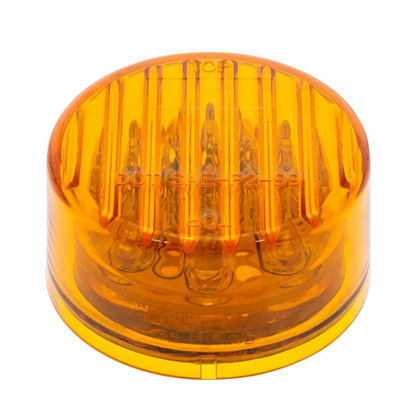 9 LED 2" Clearance Marker Light Amber LED Amber Lens  -  38170