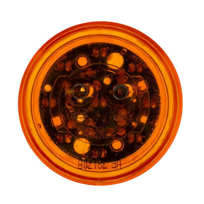 9 LED 2" Clearance Marker Light Amber LED Amber Lens  -  38170