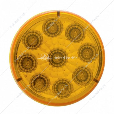 9 LED 2" Reflector Clearance/Marker Light Amber LED  -  38849