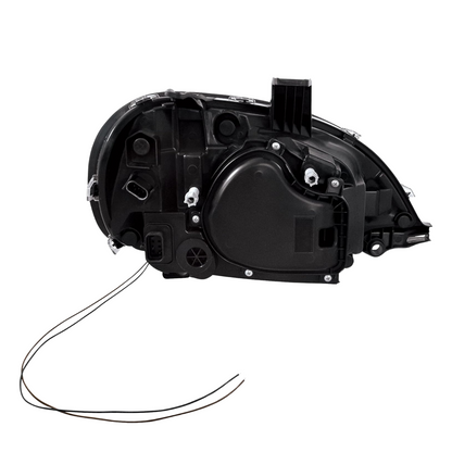 Chrome Projection Headlight with LED Position Light For 2001-2020 Freightliner Columbia Driver  -  31256
