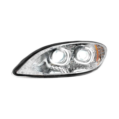 Chrome LED Headlight for 2006-2017 International ProStar Driver Side - 35867