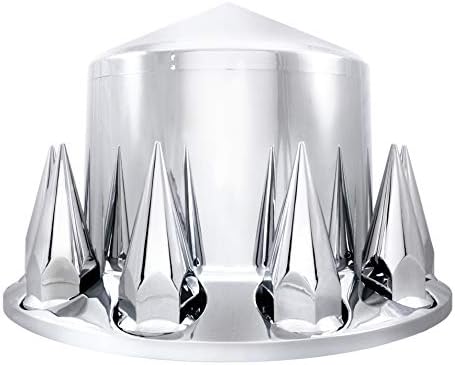 Chrome Pointed Axle Cover Combo Kit  -  10308