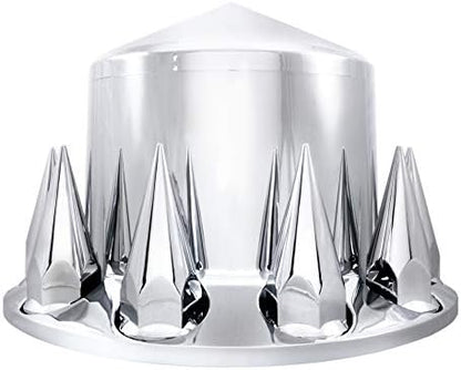 Chrome Pointed Axle Cover Combo Kit  -  10308