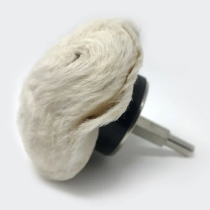 2" Goblet Buff Round End Shank Mount  -  2RESM