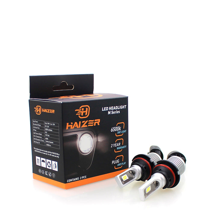 Platinum Series LED  Headlight Bulbs  5200 Lumens -  HZRM-LED 9007