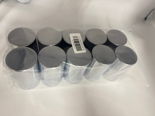 10 Pack Black Plastic Thread On M22x1.5 - GCS562.A4035CPX-10PK