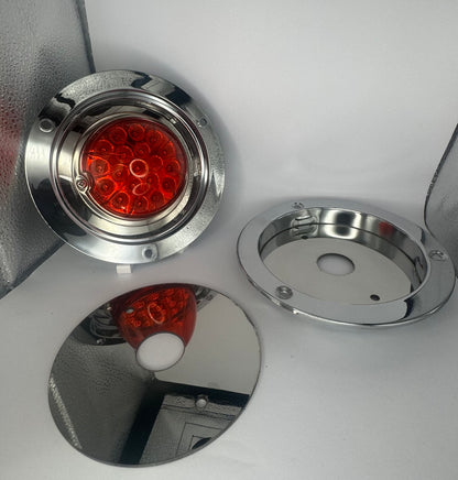 14 Gauge Mirror Finish 304 Stainless Steel Watermelon Light  - RZ-WLBR-4