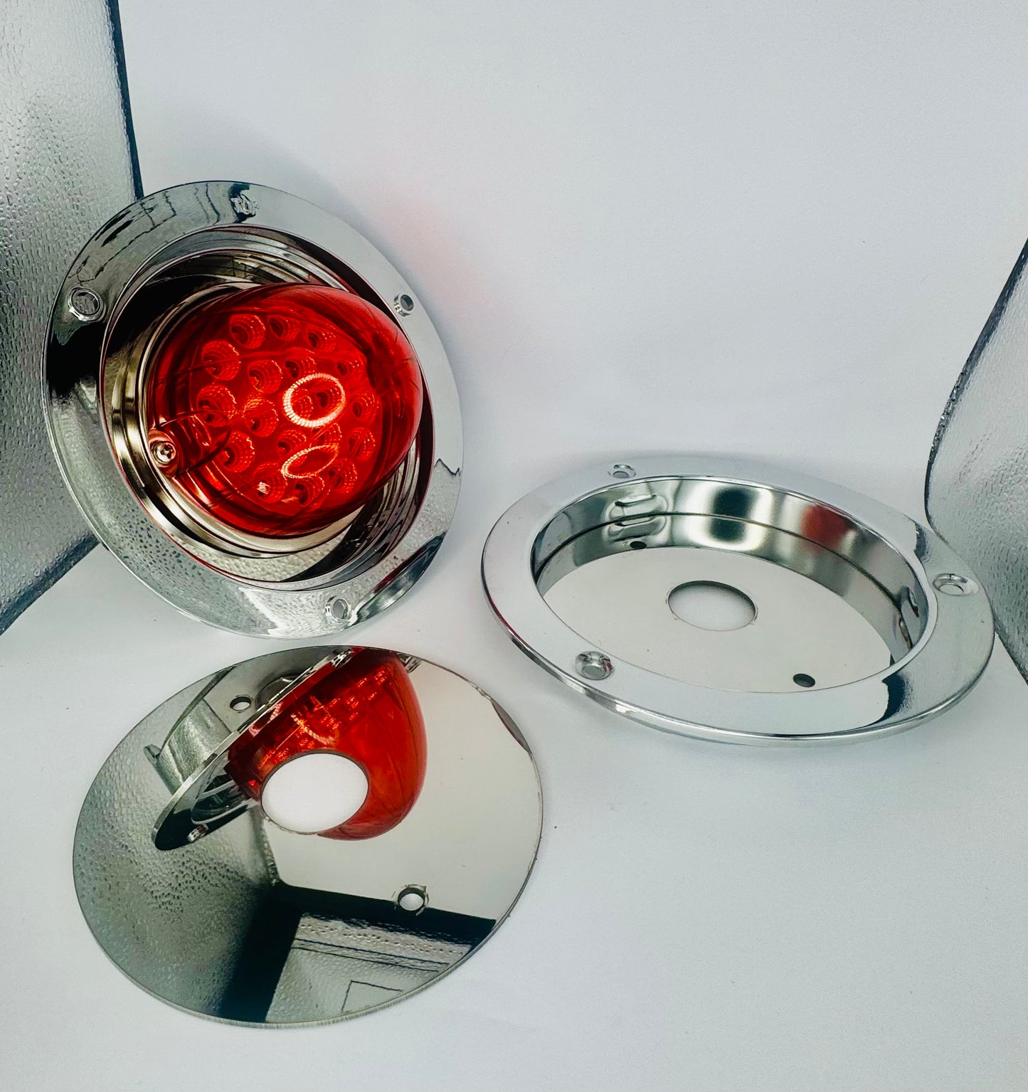 14 Gauge Mirror Finish 304 Stainless Steel Watermelon Light  - RZ-WLBR-4