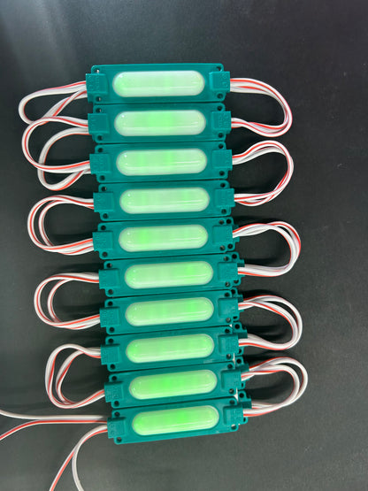 Green 6 Led  glo light bars 20 bar  strip w  tape 10.3' long 2 w  12w  -  40627