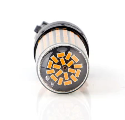 2Pcs Amber T25 3157 LED   - 3157 P27/7W T25