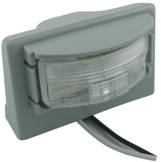 License Lamp Complete with Light & Pigtail - MTLP2002