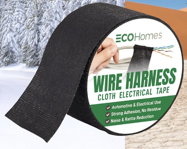 Red Wolf 2" Electrical Wiring Loom Harness Tape - JB19152