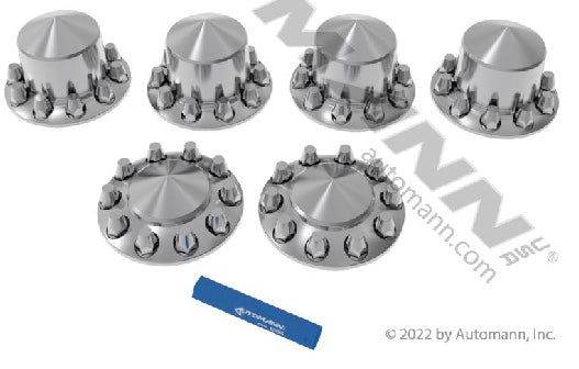 Axle Cover Complete Set Chrome ABS - 562.FR1013C
