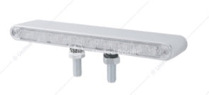 20 LED 9" Double Face Light Bar - Amber/Red Clear - 39202