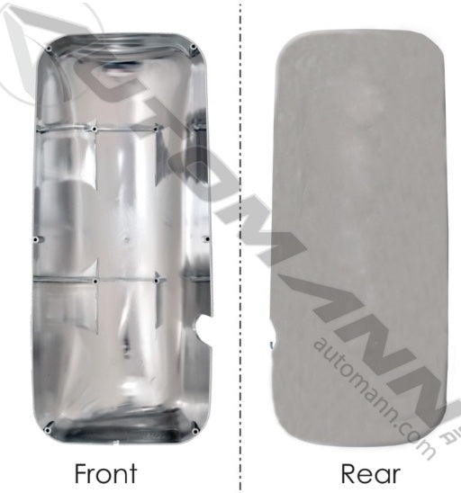 Left Mirror Cover Chrome Kenworth - 563.59030C