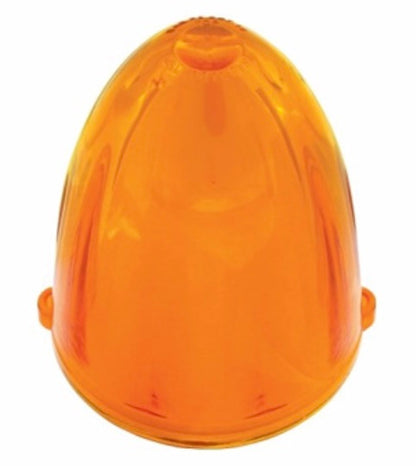 9 LED Dual Function GloLight Watermelon Grakon 1000 Style Cab Light - Amber LED/Amber Lens - 36662