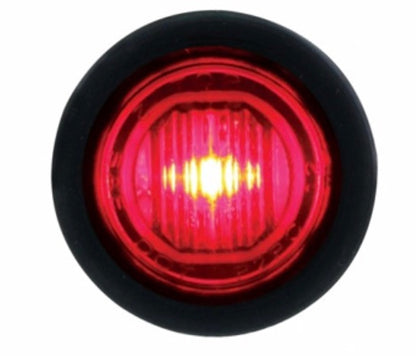Single LED 3/4" Mini Light (Clearance/Marker) Red - 36844