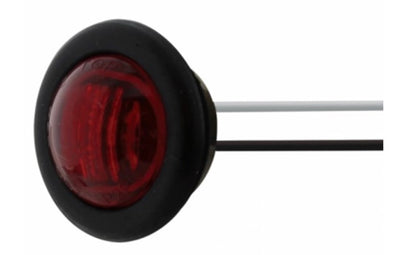 Single LED 3/4" Mini Light (Clearance/Marker) Red - 36844