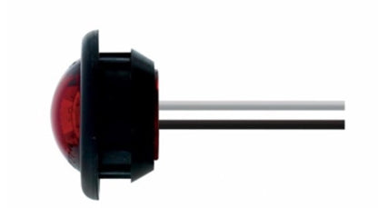 Single LED 3/4" Mini Light (Clearance/Marker) Red - 36844