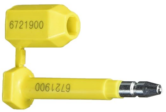 10 Yellow Bolt Seal Shipping Seal - SB31161500