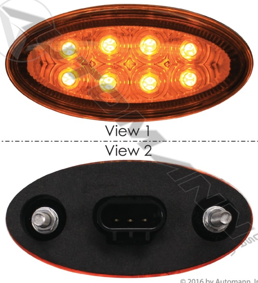 LED Side Marker Amber LH & RH Peterbilt  -  564.75072