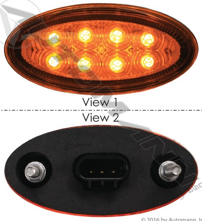 LED Side Marker Amber LH & RH Peterbilt  -  564.75072