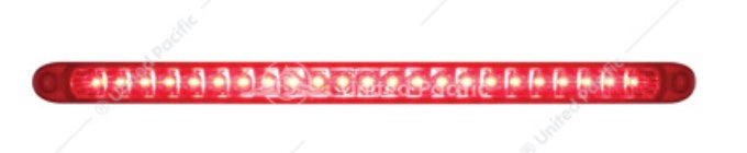 17-1/4" Reflector Light Bar (Stop, Turn & Tail) - Red/Red LED Lens - 37090