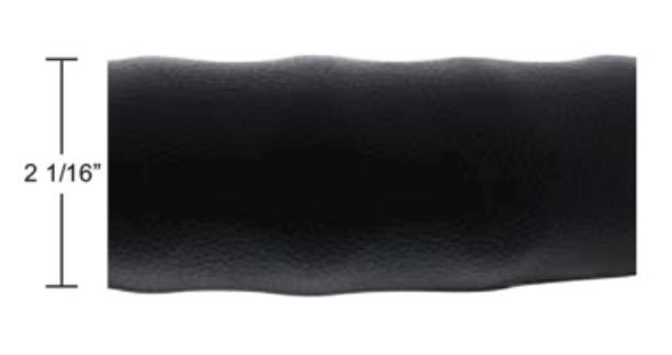 18" Black Premium Comfort Grip Steering Wheel Cover - 70403