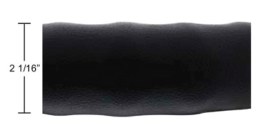 18" Black Premium Comfort Grip Steering Wheel Cover - 70403