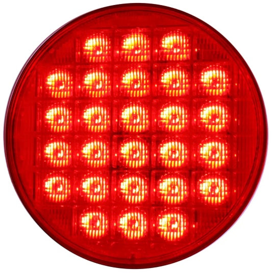 4″ Smart Dynamic Sequential 26 LED Stop/Turn/Tail Light Red/Red - 74892
