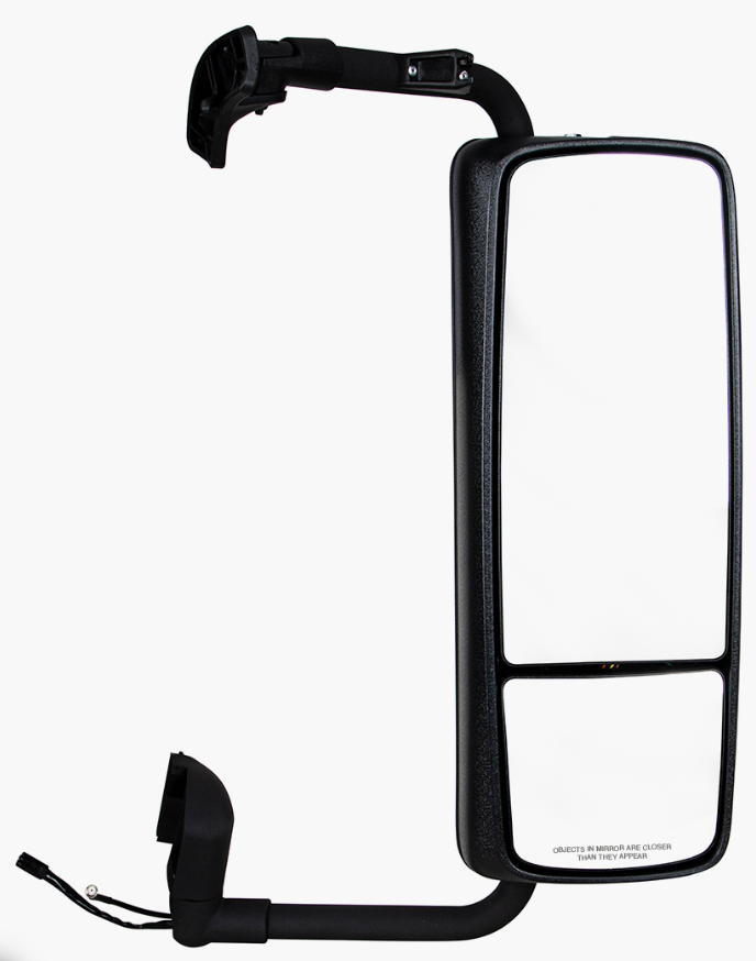 Passenger Black Heated Mirror Assembly For Volvo VNL - 42831