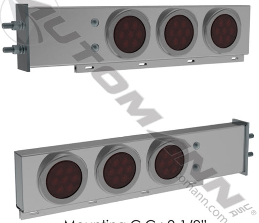 Light Bar 2 Pc Set w/Lights 430SS - 562.Q4004SS430