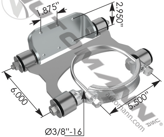 Exhaust Bracket Freightliner - 562.U4631118